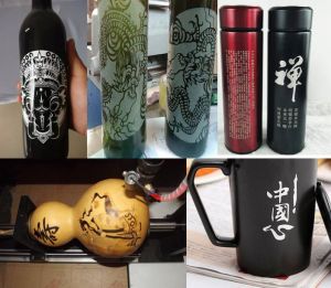 徐州新沂酒瓶葫芦工艺品激光雕刻机